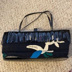 Chanel bag with fringes